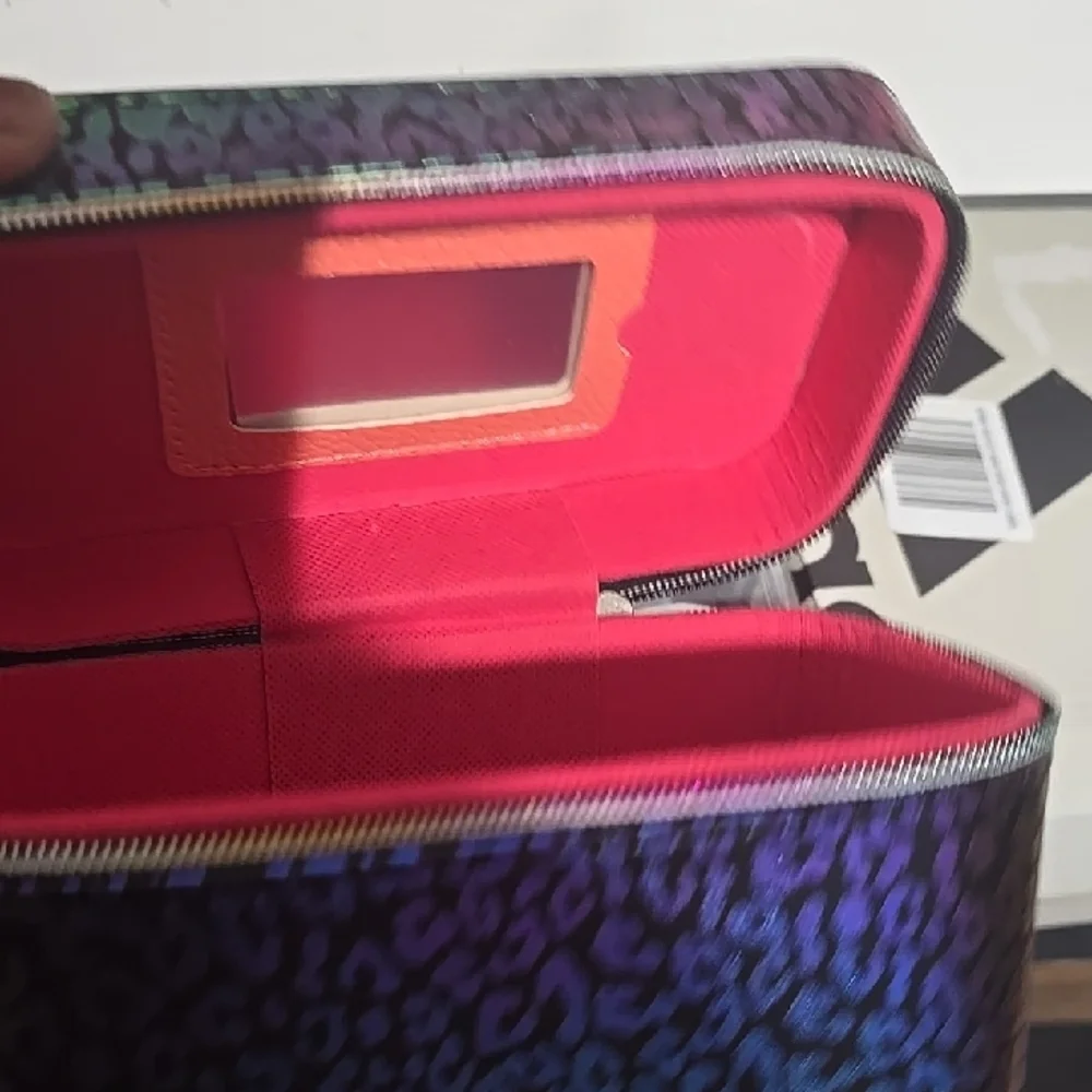 Multicolor Leopard Print Storage Box Set